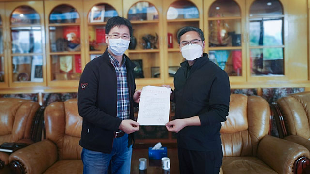 抗疫保學(xué)，彰顯央企擔(dān)當(dāng)，奧威亞喜獲華師大附中感謝信